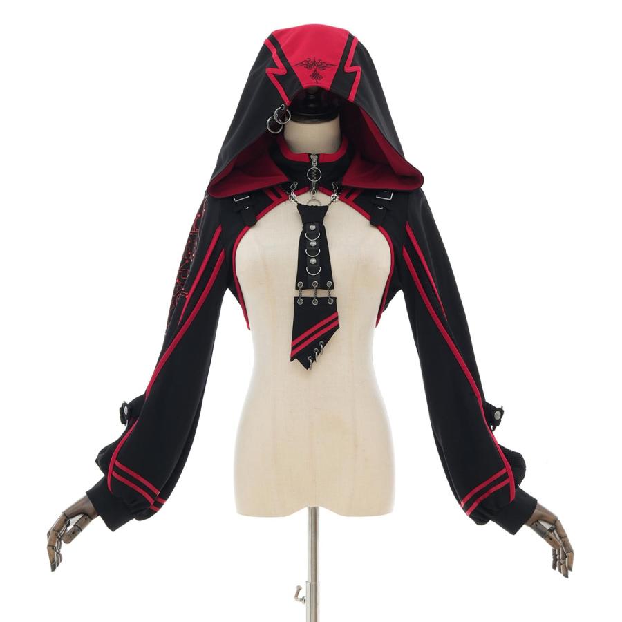 ozzoneste ショートパーカー CYBER-ROSE ショートパーカー : OZZ ON JAPAN - 通販 - Yahoo!ショッピング