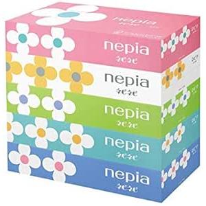 ネピアネピネピ BOX ティシュ 150組 5コパック ( 王子ネピア