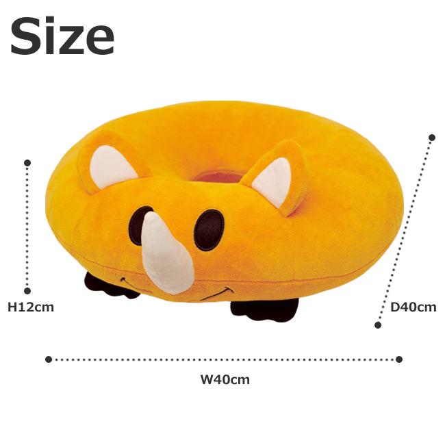 ジャグラー ツノっち ドーナツクッション 円座クッション : グッズ