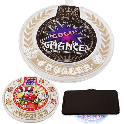 ジャグラー ワイヤレスチャージャーii パチスロ スロット キャラクター 充電器 Iphone スマホ Gogo Chance グッズ Jg000 グッズパークneo Yahoo 店 通販 Yahoo ショッピング