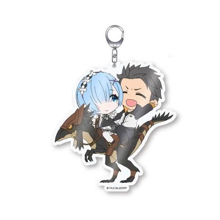 Re:ゼロから始める異世界生活 アクリルキーホルダー スバル＆レム on