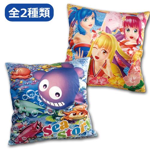 海物語 クッション Ver2. スタンダード柄 沖縄柄 : グッズパーク
