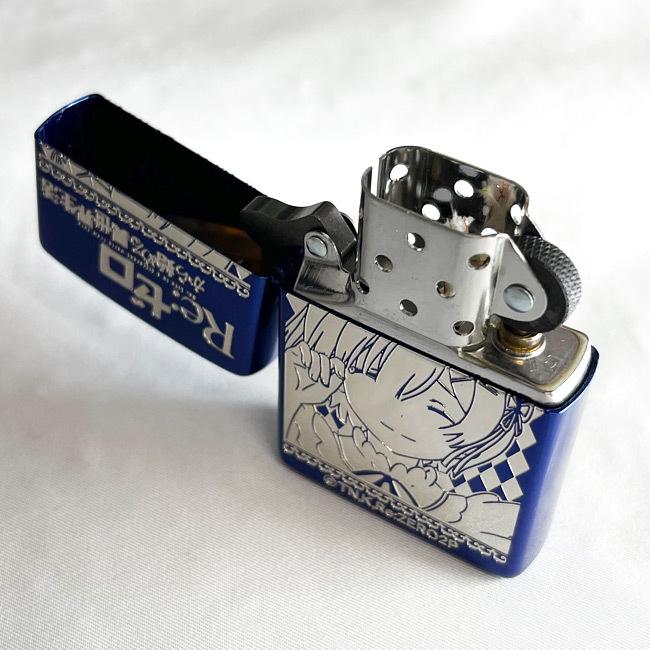 ZIPPO（ジッポー） Re:ゼロから始める異世界生活 レム ブルー : グッズ