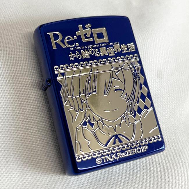 ZIPPO（ジッポー） Re:ゼロから始める異世界生活 レム ブルー : グッズ
