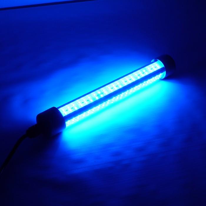爆買いセール Led 水中集魚灯 青 ブルー 12v 27w 40lm シラウオ イカ アジ タチウオ 夜焚き 水中ライト 海 レジャー アウトドア Cisama Sc Gov Br