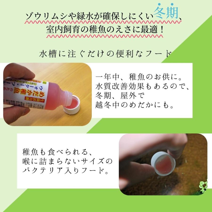めだか稚魚のためのウォーターフード 0ml 3本セット メダカ 赤ちゃん 稚魚 えさ 生存率アップ アクアリウム 成魚にもおすすめ x3 P F ペット アンド フィッシュ 通販 Yahoo ショッピング