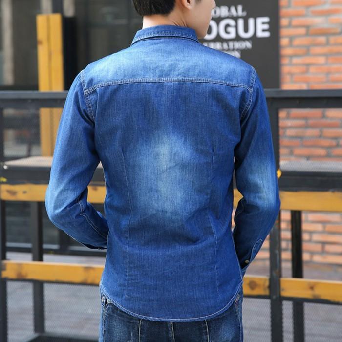 お見舞い ジャケット Sale デニムシャツ メンズ デニム シャツ ウエスタンシャツ デニムシャツ メンズ 長袖 ウエスタン デニム シャツ ミリタリーシャツ ケミカル シャツ 長袖 スリム デニム生地 カジュアルシャツ ジャケット Gジャン 18新作