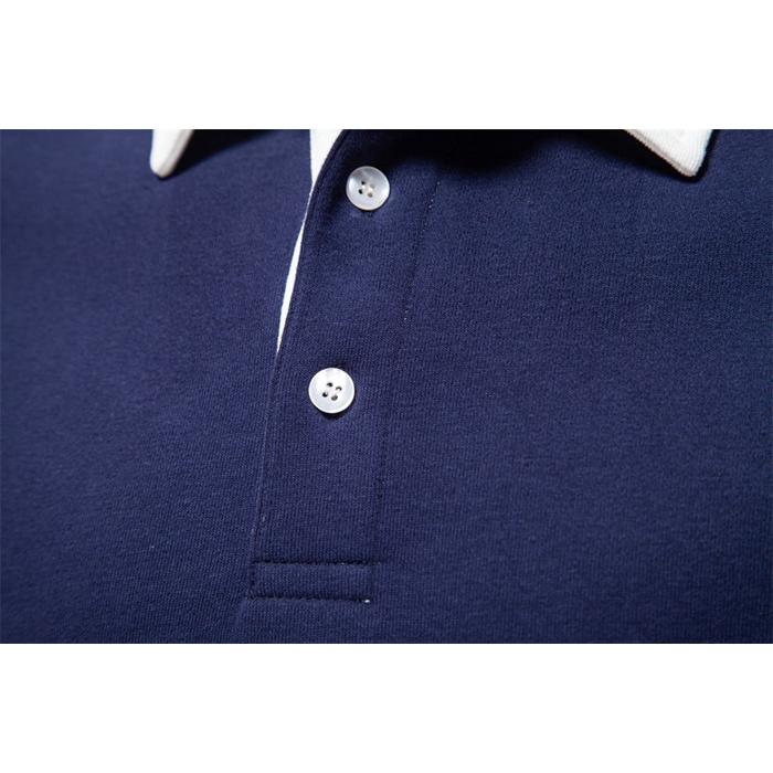 ゴルフウェア メンズ ポロシャツ ゴルフ 長袖 ハーフジップ トレーナー tシャツ トップス 襟付き ジップシャツ 上品 高品質 父の日｜p-and-xi｜12