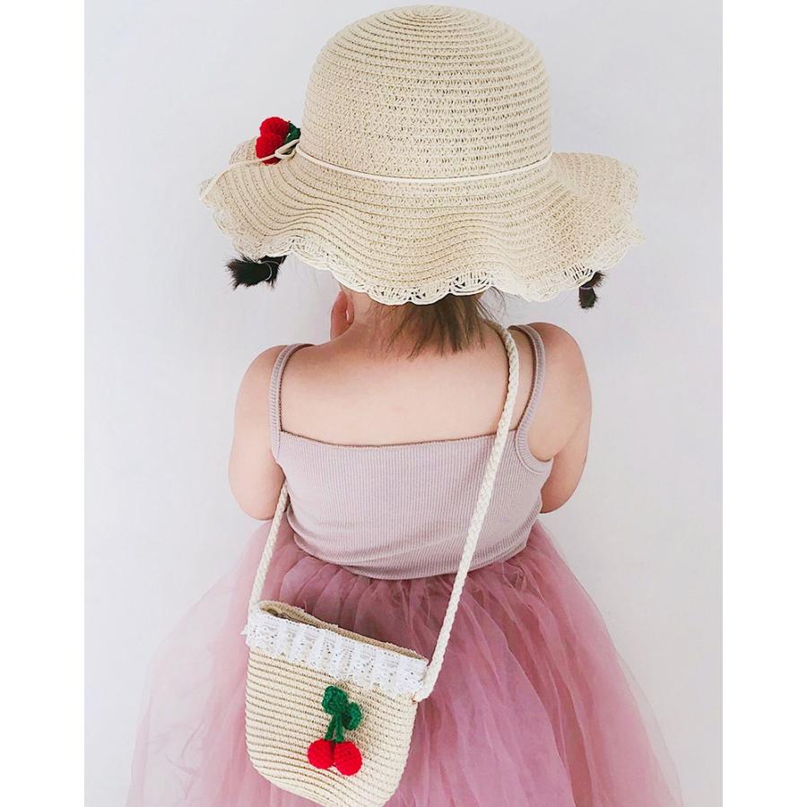 麦わら帽子 バック 子供 折りたたみ 日よけ Uvカット 女の子 子どもストローハット リボン リゾート かわいい ショルダーバッグ 2点セット ジュニア 海 プール Cm 05 ピー アンド クロッシー 通販 Yahoo ショッピング