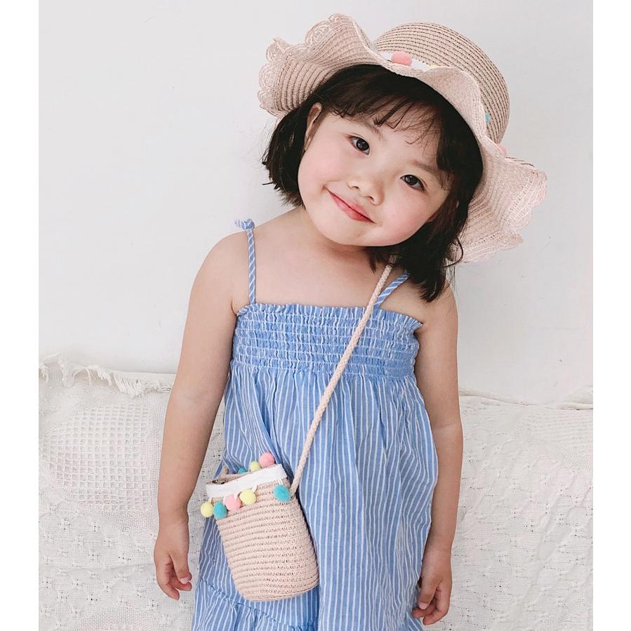 麦わら帽子 バック 子供 折りたたみ 日よけ Uvカット 女の子 子どもストローハット リボン リゾート かわいい ショルダーバッグ 2点セット ジュニア 海 プール Cm 10 ピー アンド クロッシー 通販 Yahoo ショッピング