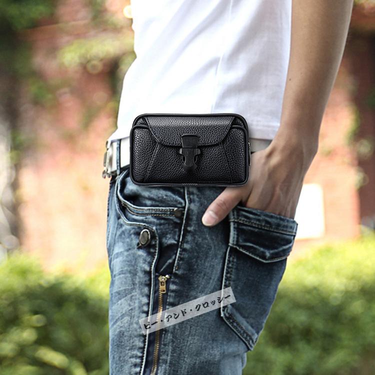 スマホポーチ ウエストポーチ ベルトポーチ メンズ レザー ベルトホルダー ベルトポーチ スマホホルダー Iphone12 ケース Iphone12 Pro おしゃれ スポーツ 登山 Ip 08 ピー アンド クロッシー 通販 Yahoo ショッピング