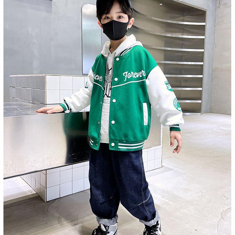 スタジャン 子供服 スカジャン キッズ 男の子 アウター ジップアップ 