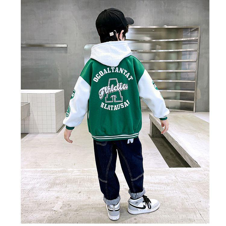 スタジャン 子供服 スカジャン キッズ 男の子 アウター ジップアップ 