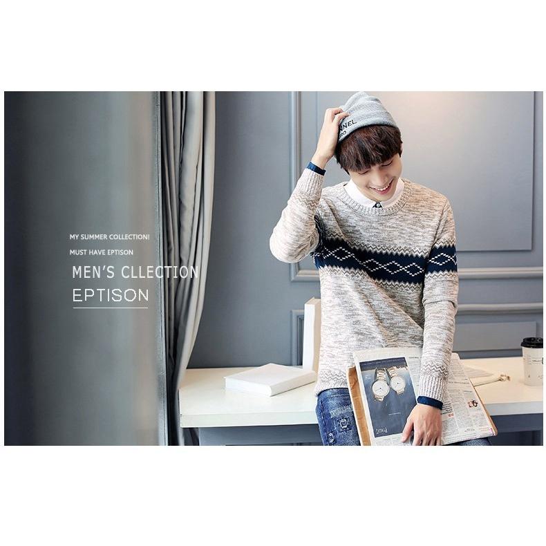 セーター メンズ ブランド ニットセーター ケーブル編み 新作 Vネック クルーネック ざっくり インナー トップス 無地 カジュアル 細身 秋冬 おしゃれ 30代 St 17 ピー アンド クロッシー 通販 Yahoo ショッピング