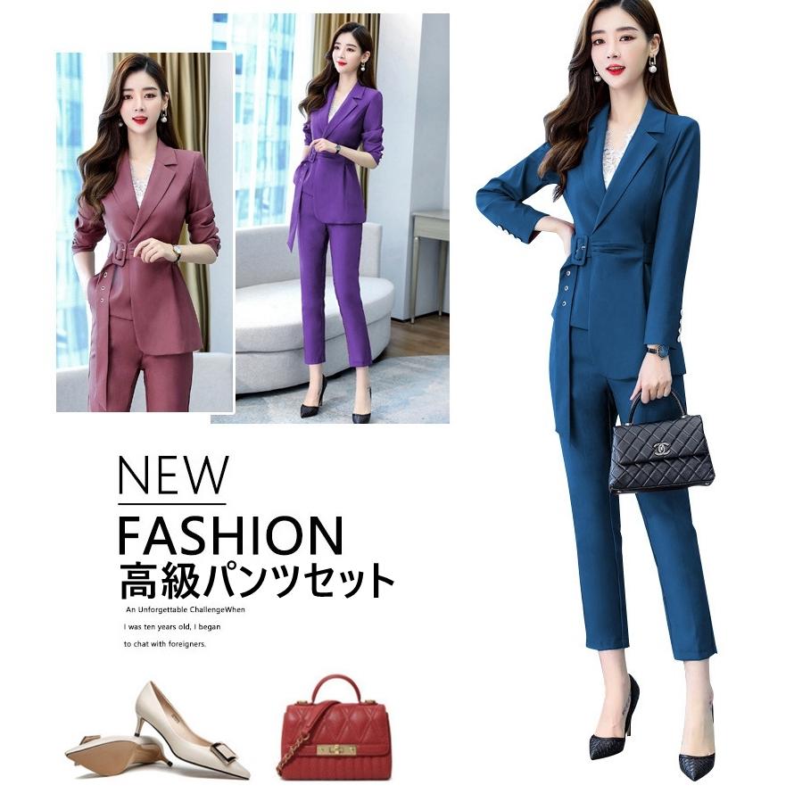 スーツ レディース パンツスーツ 夏 秋 上下セット ストレッチ パンツ ビジネス オフィススーツ 30代 40代 Ol 小さいサイズ 大きいサイズ ママ 入学式 卒業式 Tz 02 ピー アンド クロッシー 通販 Yahoo ショッピング