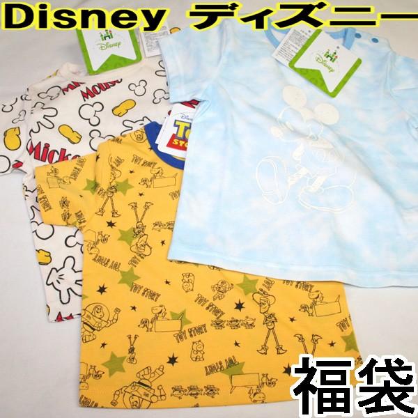 ディズニー子供服 Tシャツ ミッキーマウス他 福袋 Disney ディズニー 男の子80cm春夏用2 017f プチアーク 通販 Yahoo ショッピング