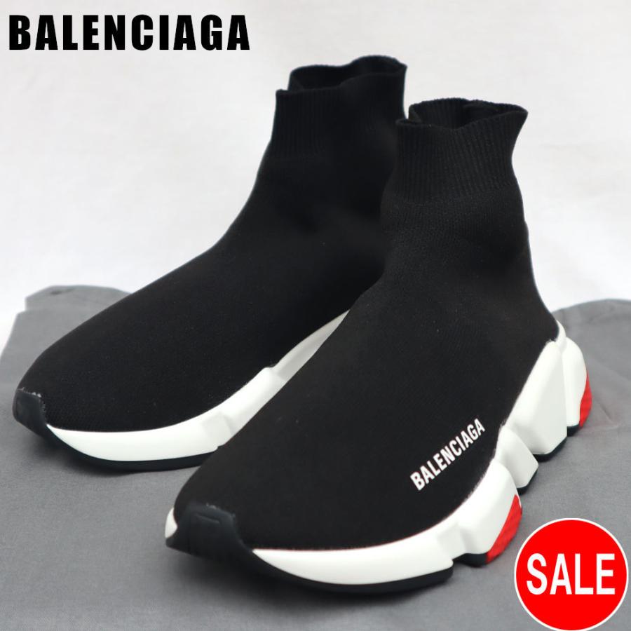おトク情報がいっぱい リサイクルスニーカー Speed ウィメンズ レディース Balenciaga バレンシアガ スニーカー バレンシアガ Balenciaga ブラック 日本サイズ 23 5ｃｍ レッド シューズ Gvcomrec Com