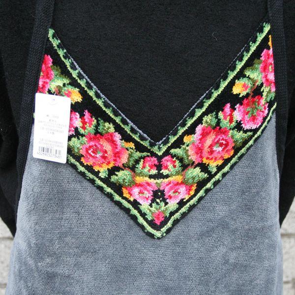 フェイラーエプロン エプロン レイシーローズ 159600 グレー : 159600  