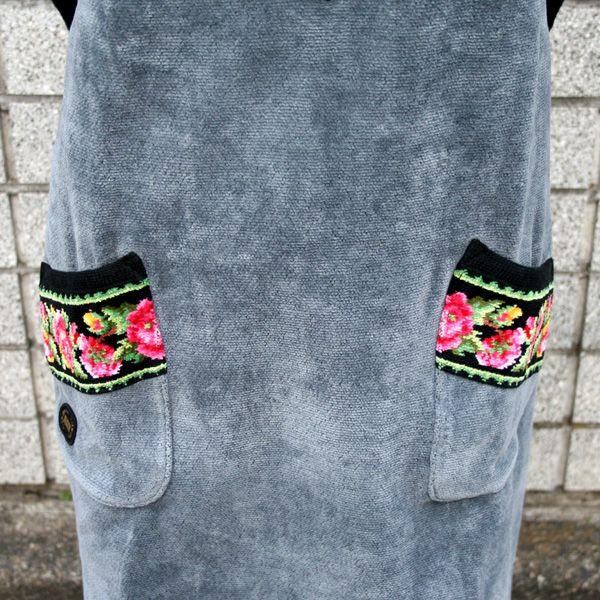 フェイラーエプロン エプロン レイシーローズ 159600 グレー : 159600  