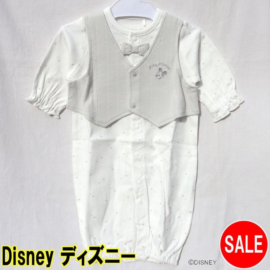 Disney ディズニー サイズ50 70 ミッキー グレー ドレス カバーオール ベスト付 ベビー服 出産祝い プチアーク 通販 Yahoo ショッピング