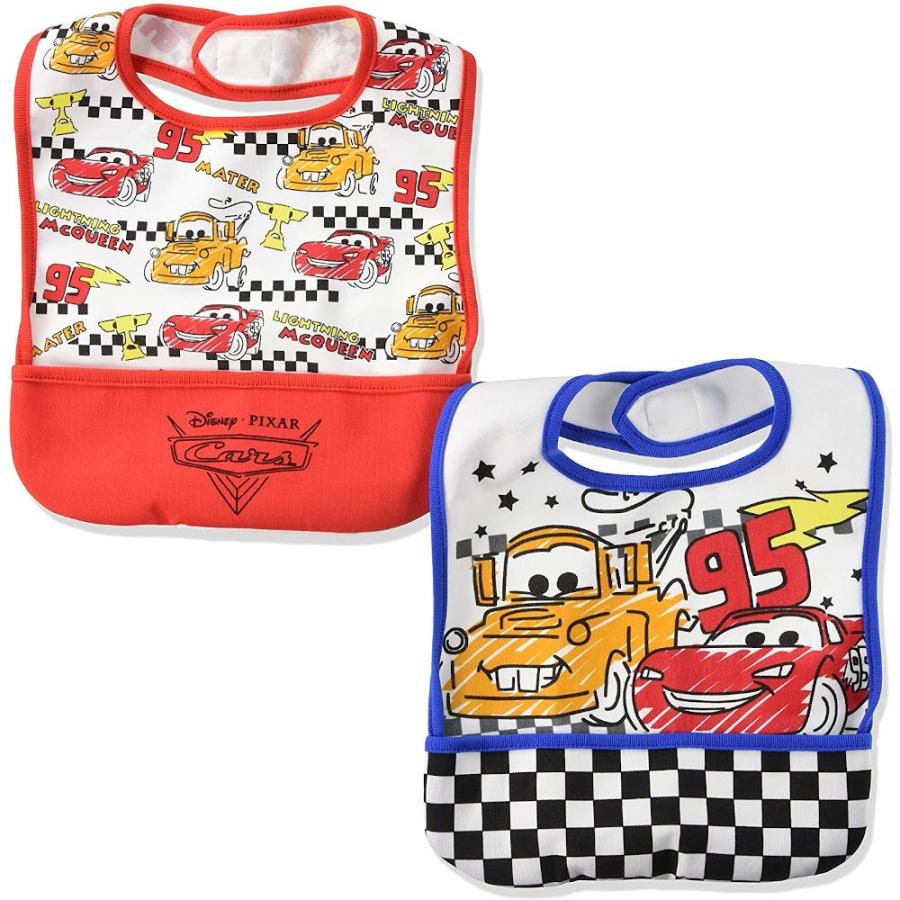 ディズニー Disney ベビー スタイ お食事エプロン 2枚組 カーズ ベビーディズニー Disney Y プチアーク 通販 Yahoo ショッピング