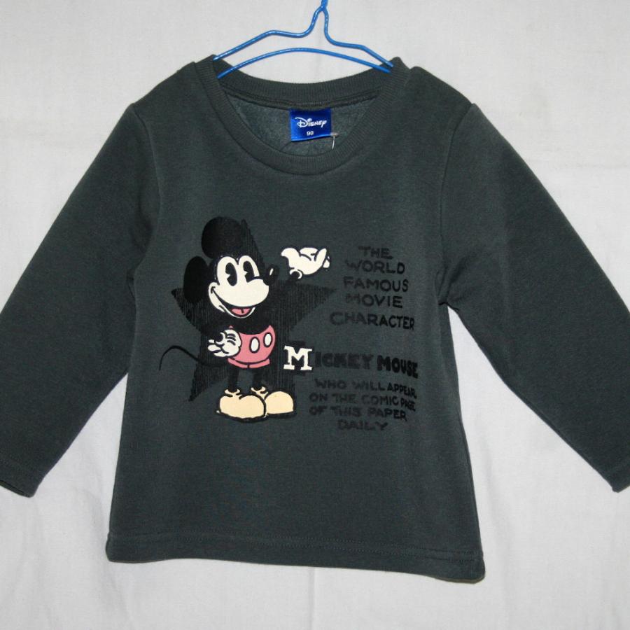 Disney ディズニー ディズニー 子供服 トレーナー ミッキー グレー サイズ 90 プチアーク 通販 Yahoo ショッピング