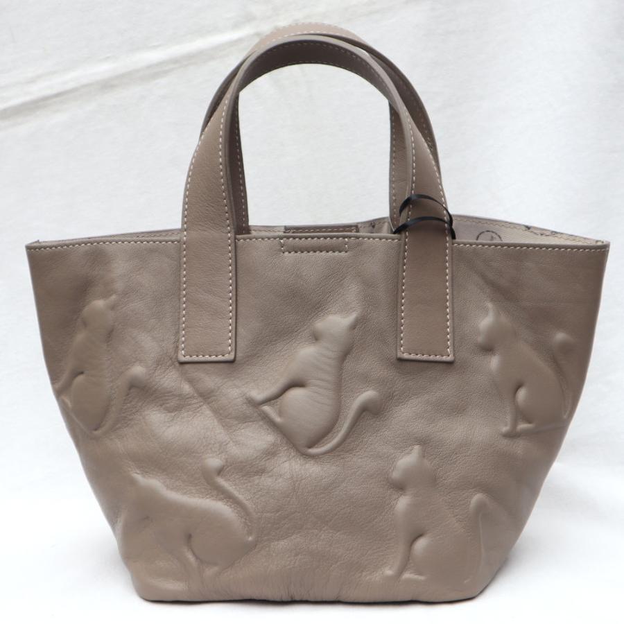 IO PELLE イオペレ 牛革 本革 ミニトートバッグ トートバッグ ベージュ 