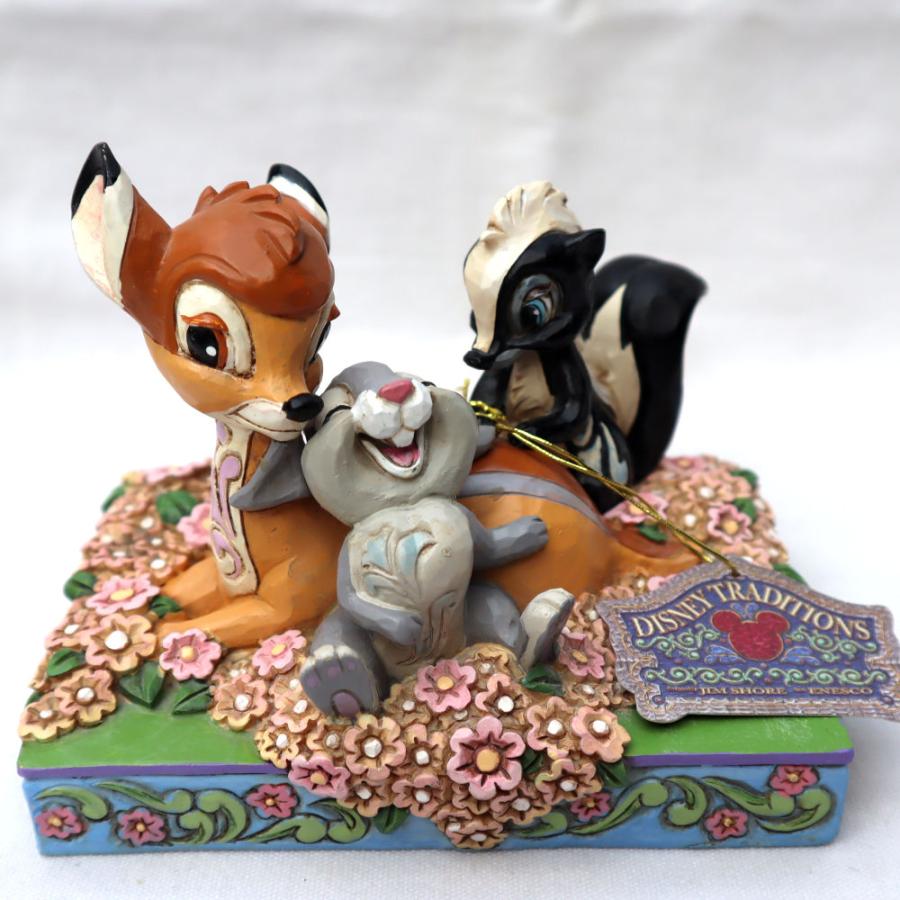 Disney ディズニー フィギュア Disney Traditions バンビ バンビ&とんすけ&フラワー 6008318 Disney ディズニー フィギュア Disney Traditions バンビ バンビ&とんすけ&フラワー 6008318