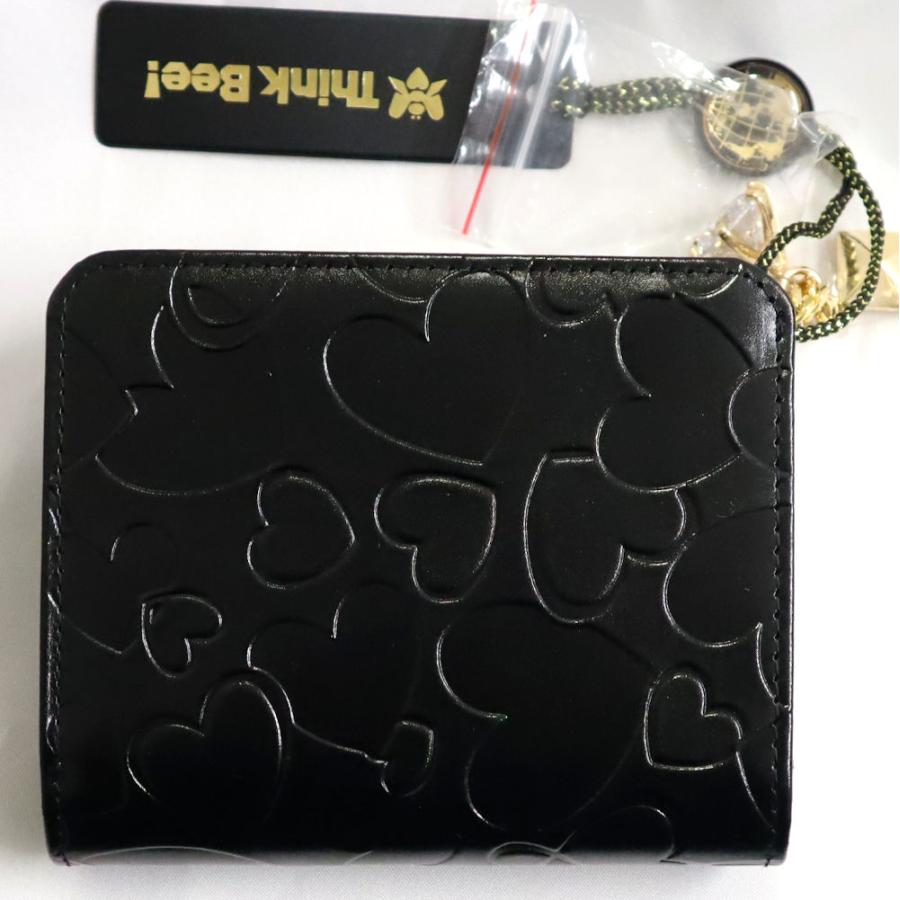 Think Bee! シンクビー 財布 ハーティハート 2つ折財布 Bee Think Bee! シンクビー 財布 ハーティハート 2つ折財布 Bee