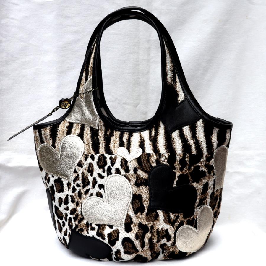 シンクビー バッグ サルバトーレボンボン サルバトーレ A003530 セール 新品 ヒョウ柄 アニマル柄 ハート ×