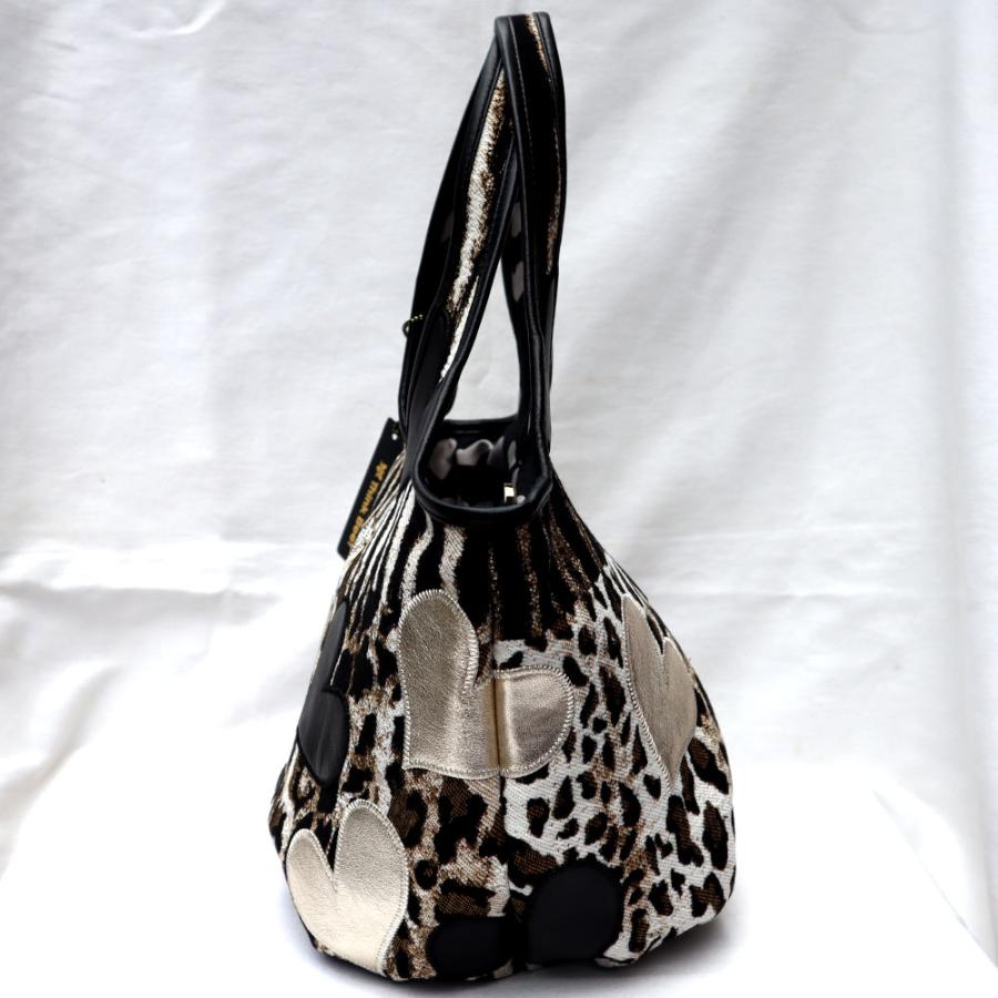 シンクビー バッグ サルバトーレボンボン サルバトーレ A003530 セール 新品 ヒョウ柄 アニマル柄 ハート ×