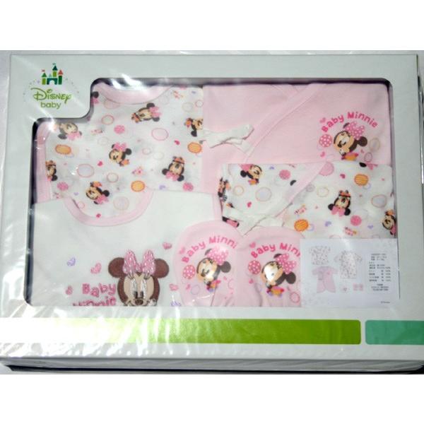 ディズニー 出産祝い ミニーマウス 出産祝いギフトセット サイズ50 70 5点セット Agd01 10 プチアーク 通販 Yahoo ショッピング