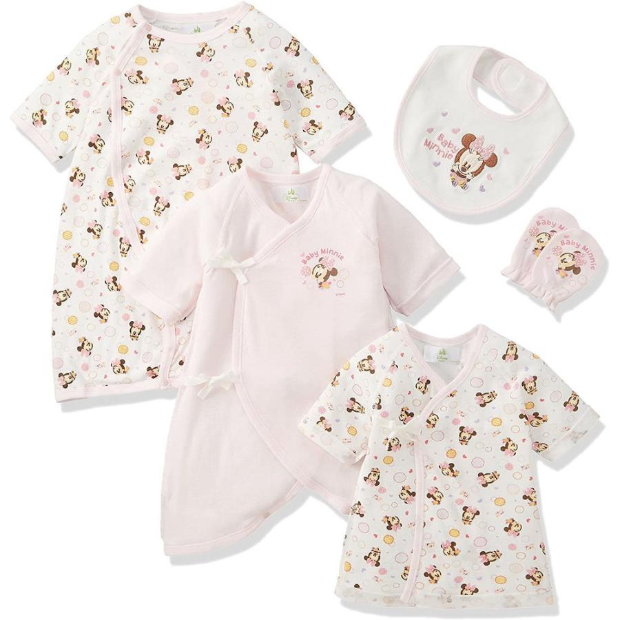 ディズニー 出産祝い ミニーマウス 出産祝いギフトセット サイズ50 70 5点セット Agd01 10 プチアーク 通販 Yahoo ショッピング