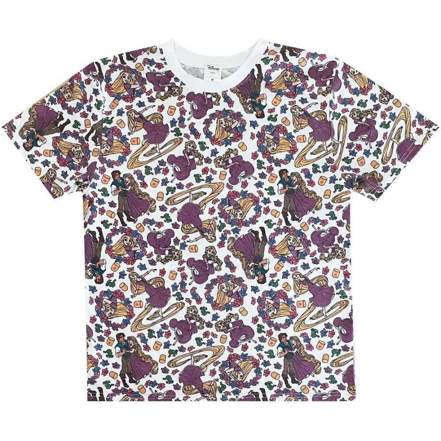 Disney ディズニー ディズニー ラプンツェル Tシャツ ラプンツェル パターン ホワイト Lサイズ Awds7190 Awds7190 プチアーク 通販 Yahoo ショッピング