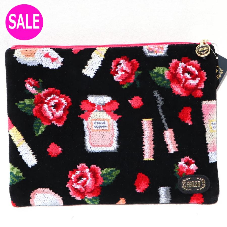 feiler フェイラー フェイラーフラットポーチ ポーチ フェイラー正規品  