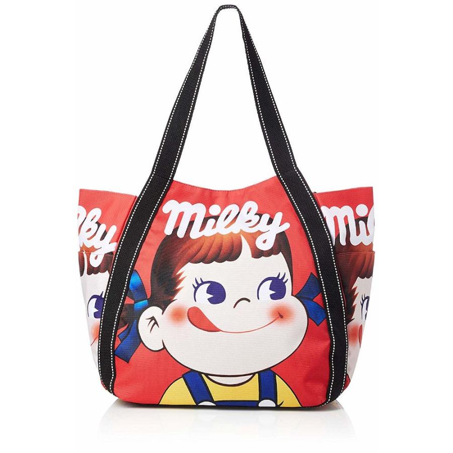 ペコちゃん トートバッグ バルーントート 不二家 ペコちゃん A3サイズ Pk 01 レッド Pk 01 プチアーク 通販 Yahoo ショッピング