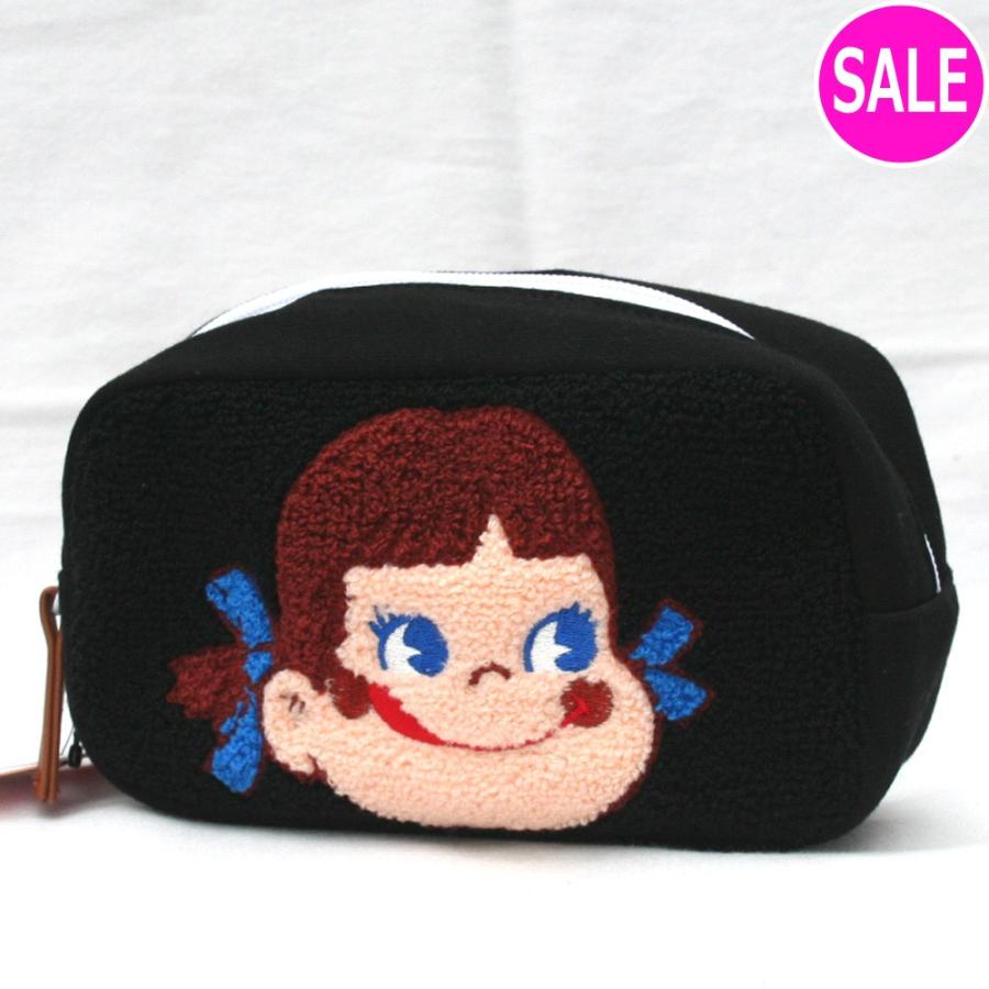 ペコちゃん サガラスウェットポーチ Bk ブラック Pk Pch02 Pk Pch02 プチアーク 通販 Yahoo ショッピング