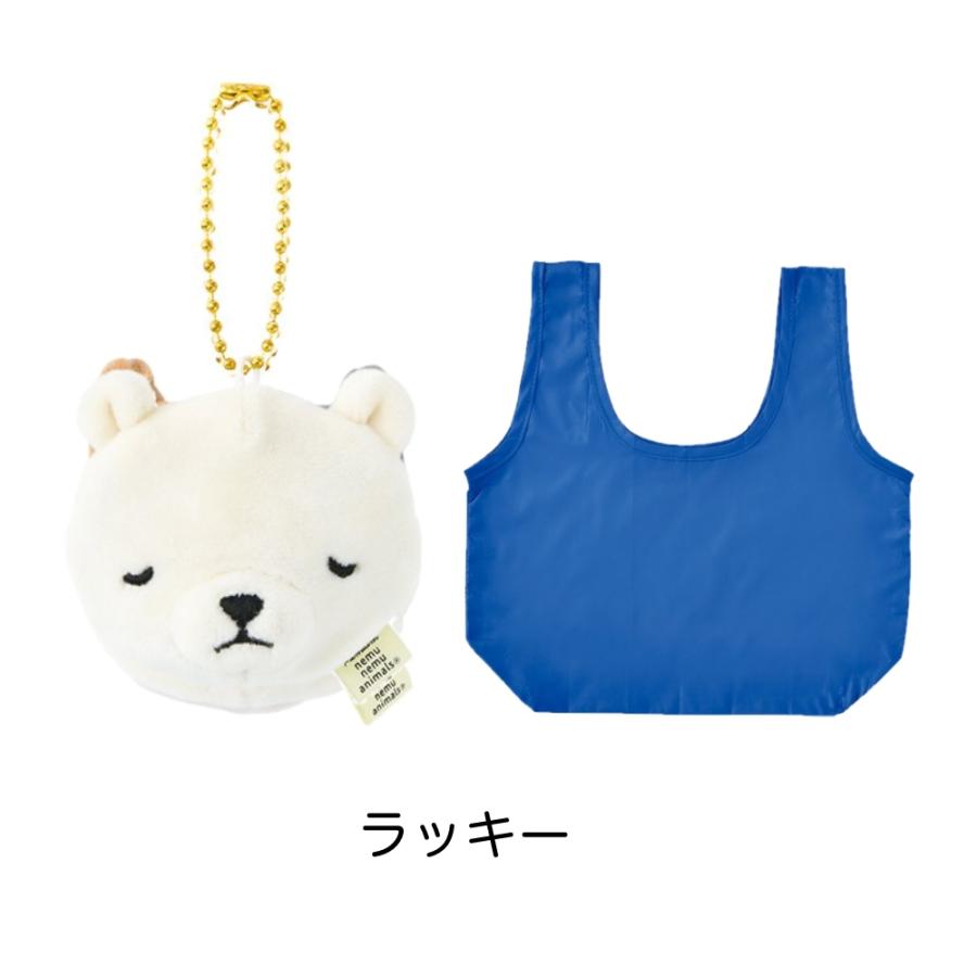 手のひらエコバッグ 折りたたみ コンパクト 4L エコバッグ かわいい