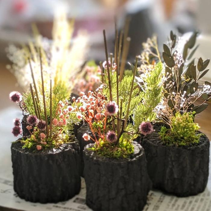 爆売り 運気アップ 炭 ドライフラワー プリザーブド 和風 洋風 くぬぎ炭 水いらず 贈り物 幅約6cm 消臭 インテリア 玄関 和室 増田屋 お正月 敬老の日 安心と信頼