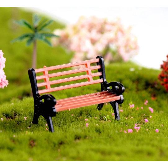 Diy テラリウム 春の新作シューズ満載 フィギュア ベンチ ミニチュア 箱庭用 コケ 苔 アクアリウム 苔テラリウム ハンドメイド スノードーム