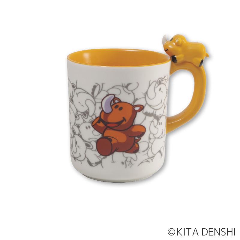 ジャグラー マスコットマグ ツノっちのマスコット付きマグカップ 陶器