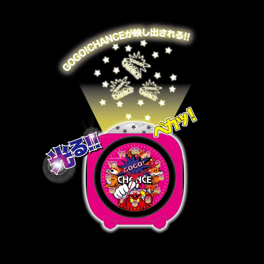 ジャグラー プロジェクターサウンドクロック4 光る！音が鳴る