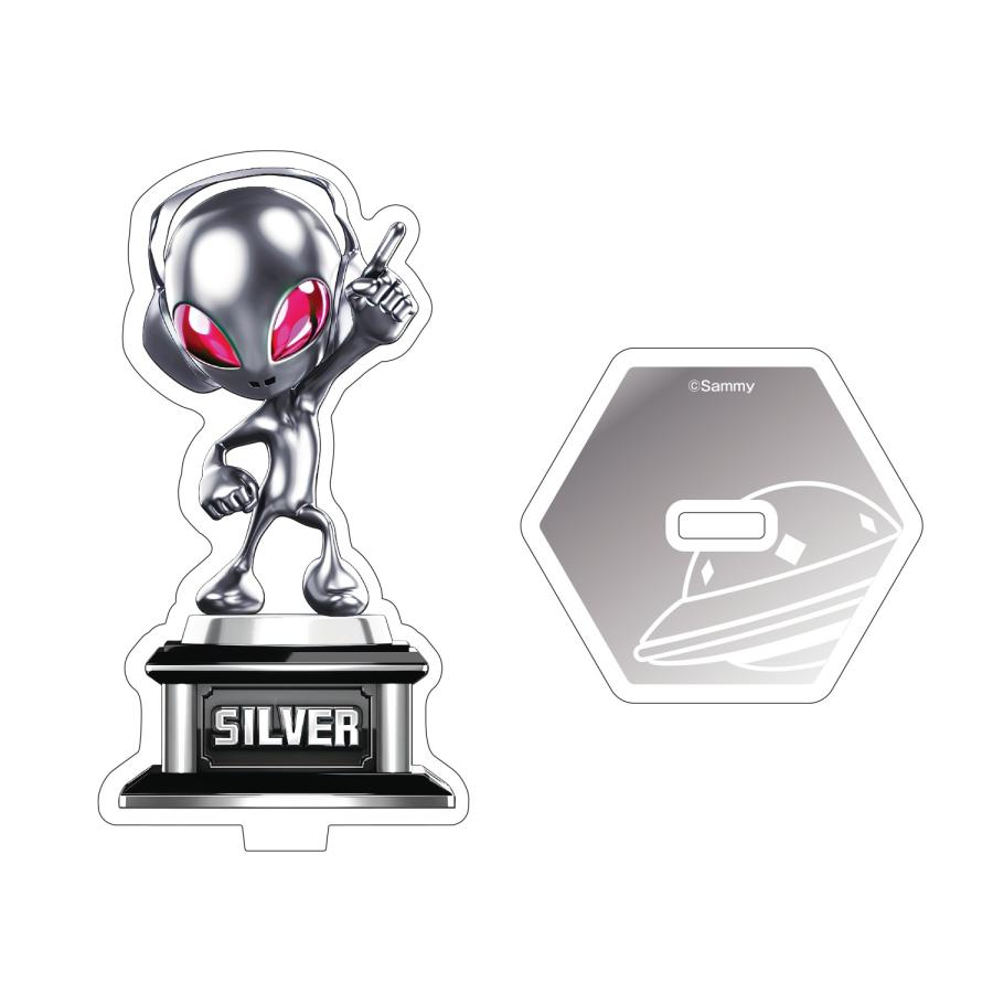 サミートロフィーアクスタ6種(未開封新品) 👽 新作情報 👽 ／ スロッターの憧れ…！？ #サミートロフィー が、集め