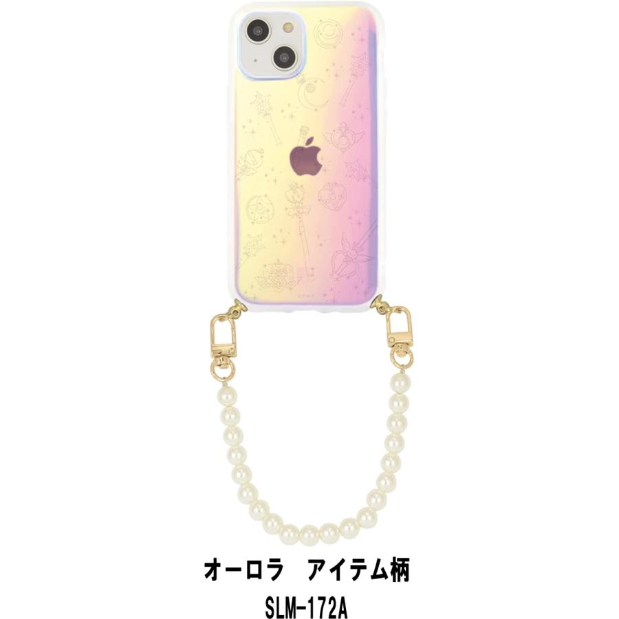 美少女戦士セーラームーン iPhone 14/14Pro/13/13Pro/SE3/SE2/8/7/6s/6 ケース イーフィット ストラップ パール IIIIfit Strap Pearl｜p-entamestore｜02