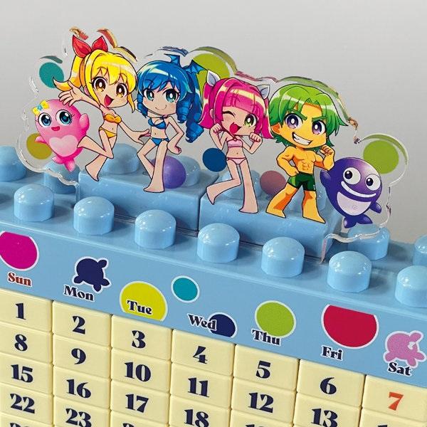 ななたまにあ 海物語 ブロックカレンダー / パチンコ