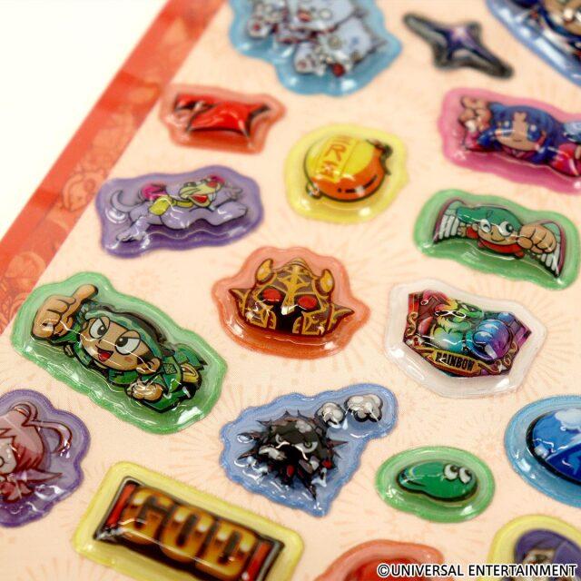 ユニバキャラ ぷっくりシール GOD 沖ドキ！ ドンちゃん アレックスなど