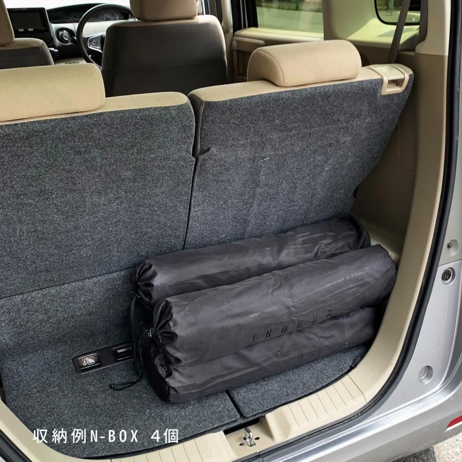 送料無料 インフレーター 4個セット『車中泊』段差解消クッション 軽