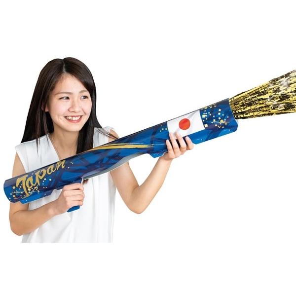 ジャパンバズーカ クラッカー(弾2発付) /日本 応援 大きい 散らから