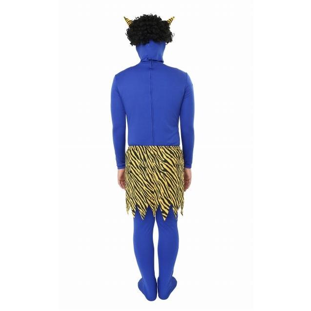 節分 鬼 コスプレ/ リアル鬼 コスチュームセット 青 /青鬼 鬼グッズ