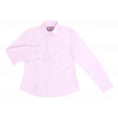 制服 シャツ ブラウス ピンク コスプレ スクールシャツ 長袖 高校 JK